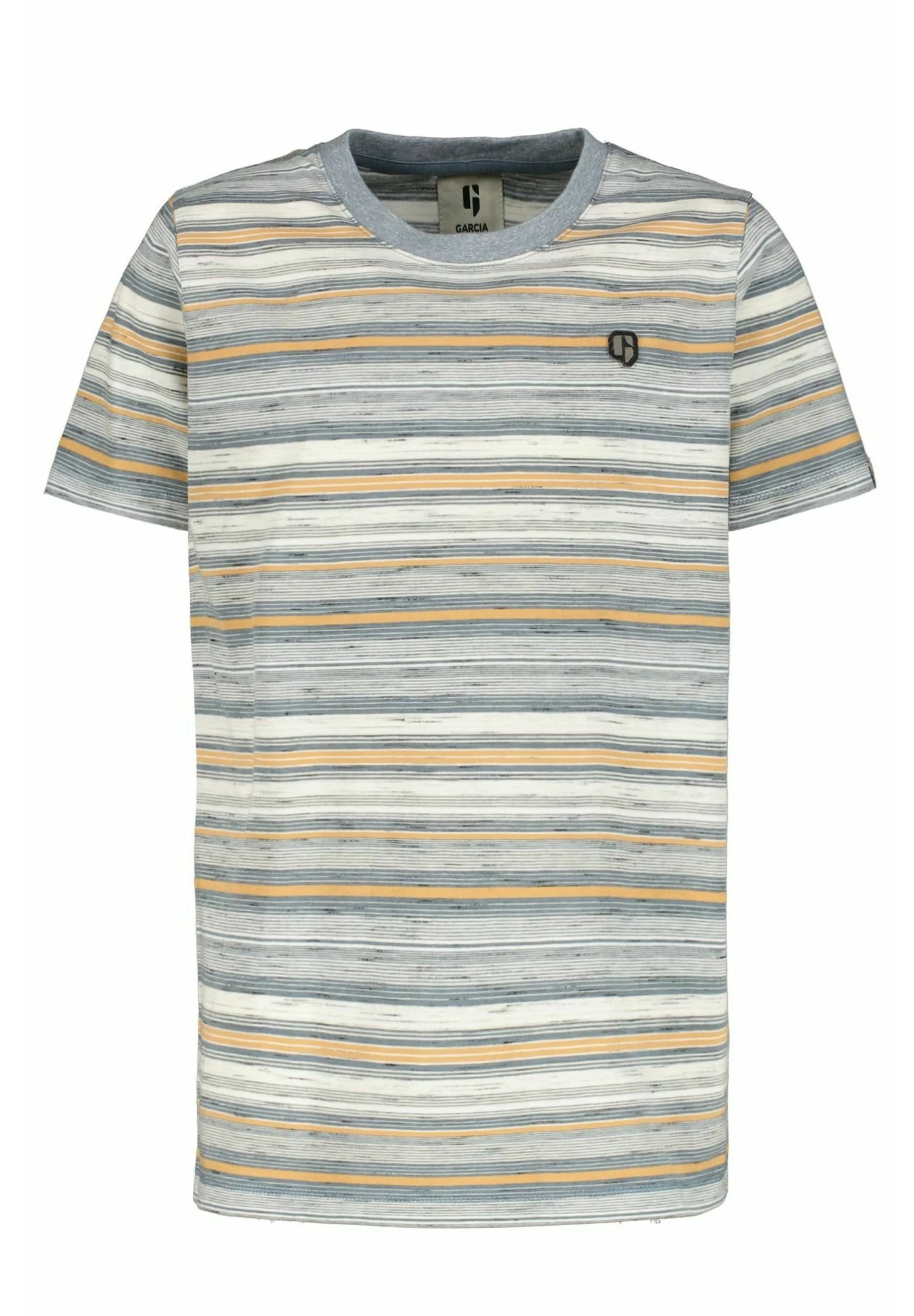 Garcia Striped- T-Shirt Print - Light Blue 4 Garcia Striped- T-Shirt Print - Light Blue - Afbeelding 2