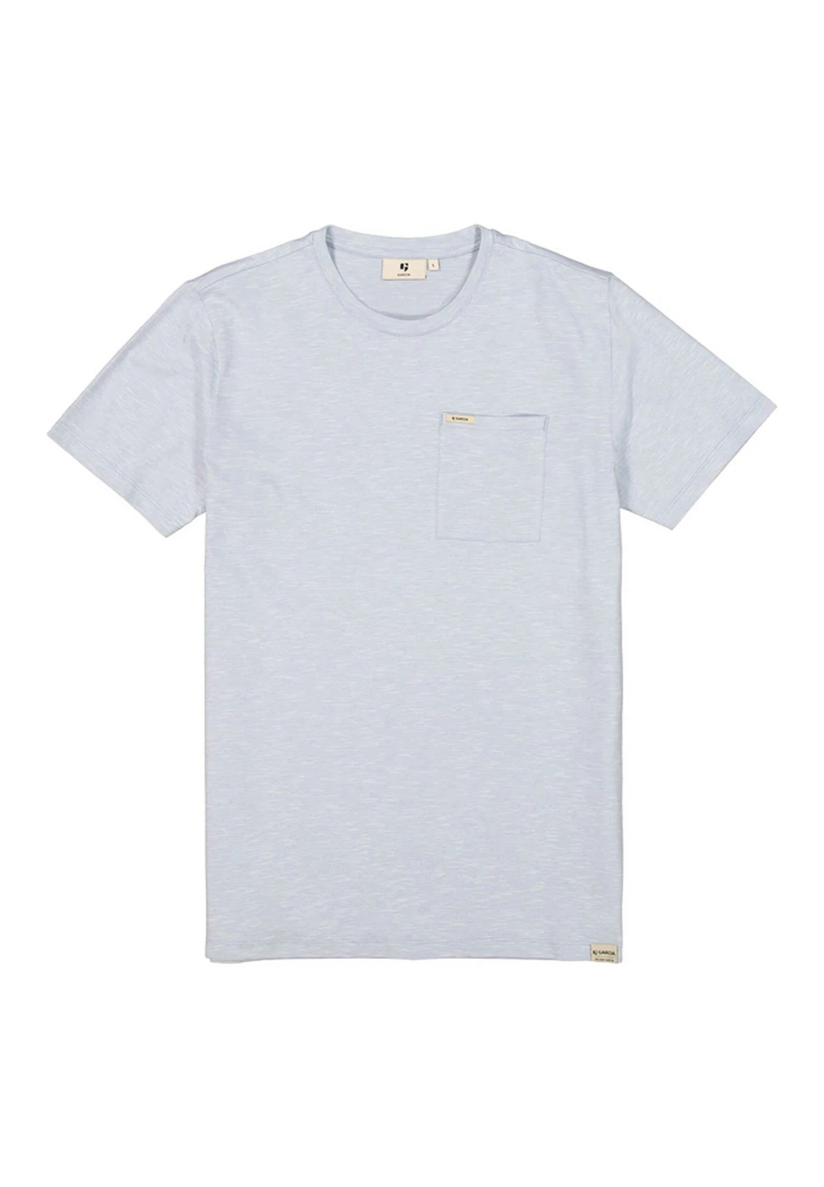 Garcia Rundhals - T-Shirt Basic - Dunkel Blau 8 Garcia Rundhals - T-Shirt Basic - Dunkel Blau - Afbeelding 6