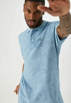 Garcia Poloshirt - Dusty Blue 9 Garcia Poloshirt - Dusty Blue -Clothing 07c587eb755d4dd596c5e0c1409325e3