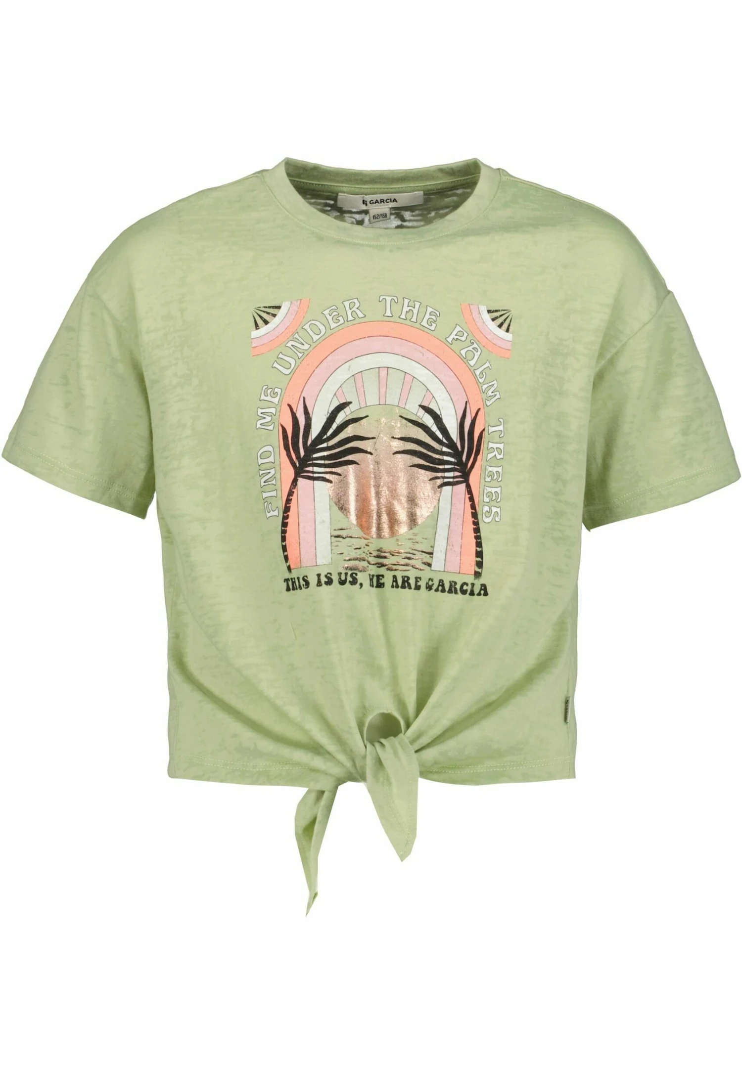 Garcia T-Shirt Print - Summer Field 4 Garcia T-Shirt Print - Summer Field - Afbeelding 2