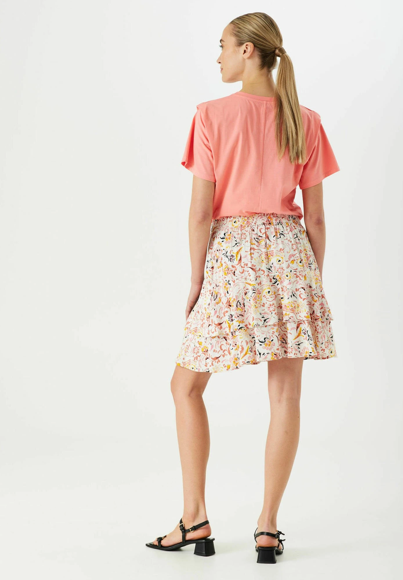 Garcia With Print - A-Lijn Rok - Soft Kit 5 Garcia With Print - A-Lijn Rok - Soft Kit - Afbeelding 3