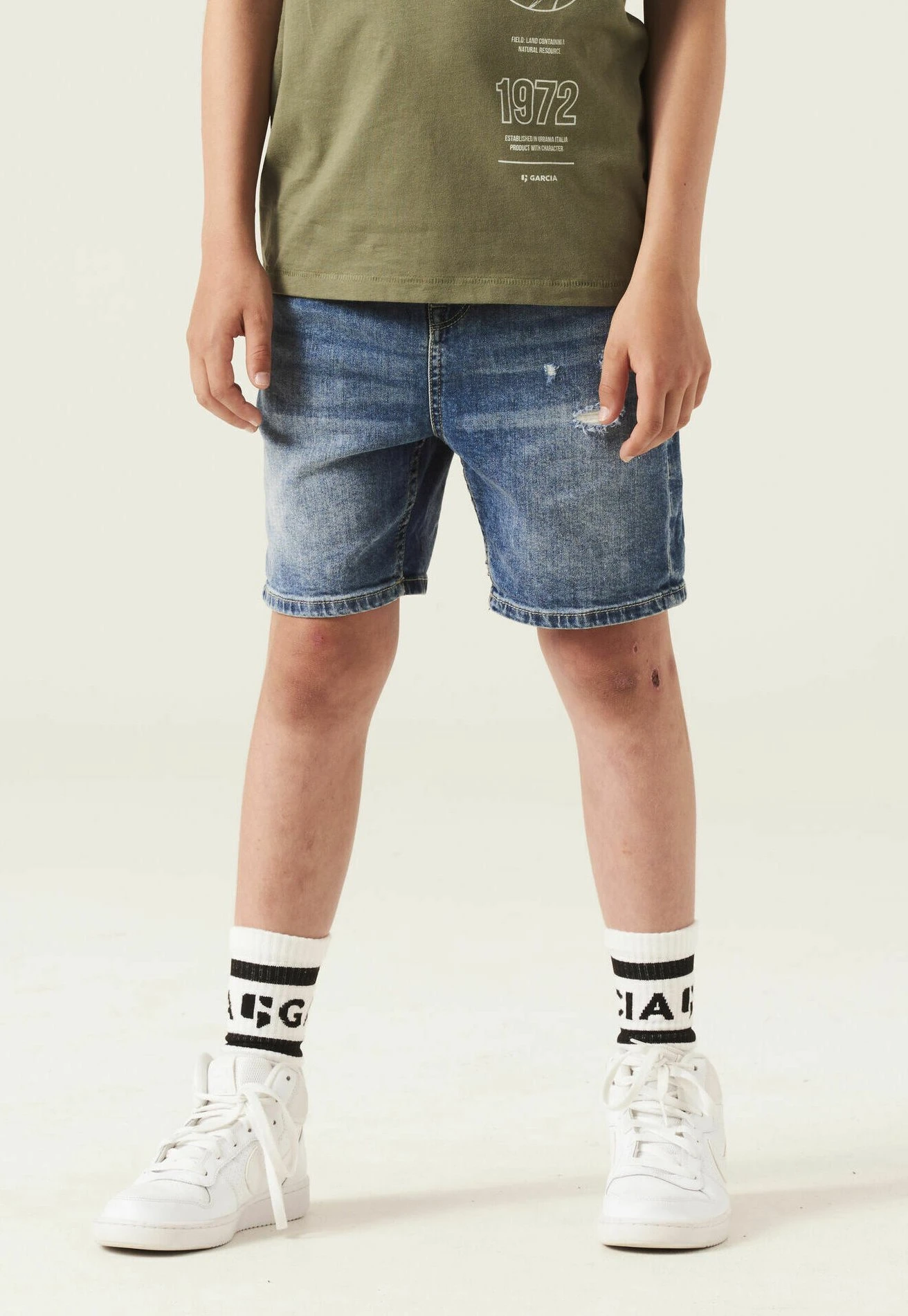 Garcia Jeansshort - Blue Denim 4 Garcia Jeansshort - Blue Denim - Afbeelding 2