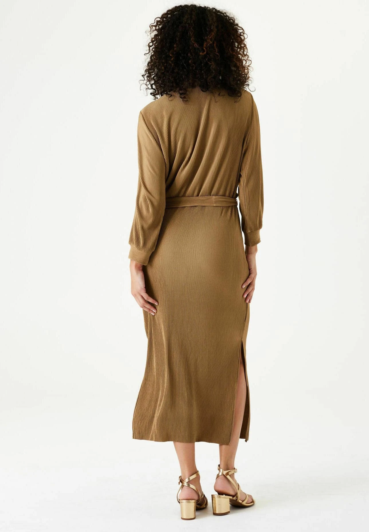 Garcia Wrap - Jurk - Golden Brown 4 Garcia Wrap - Jurk - Golden Brown - Afbeelding 2