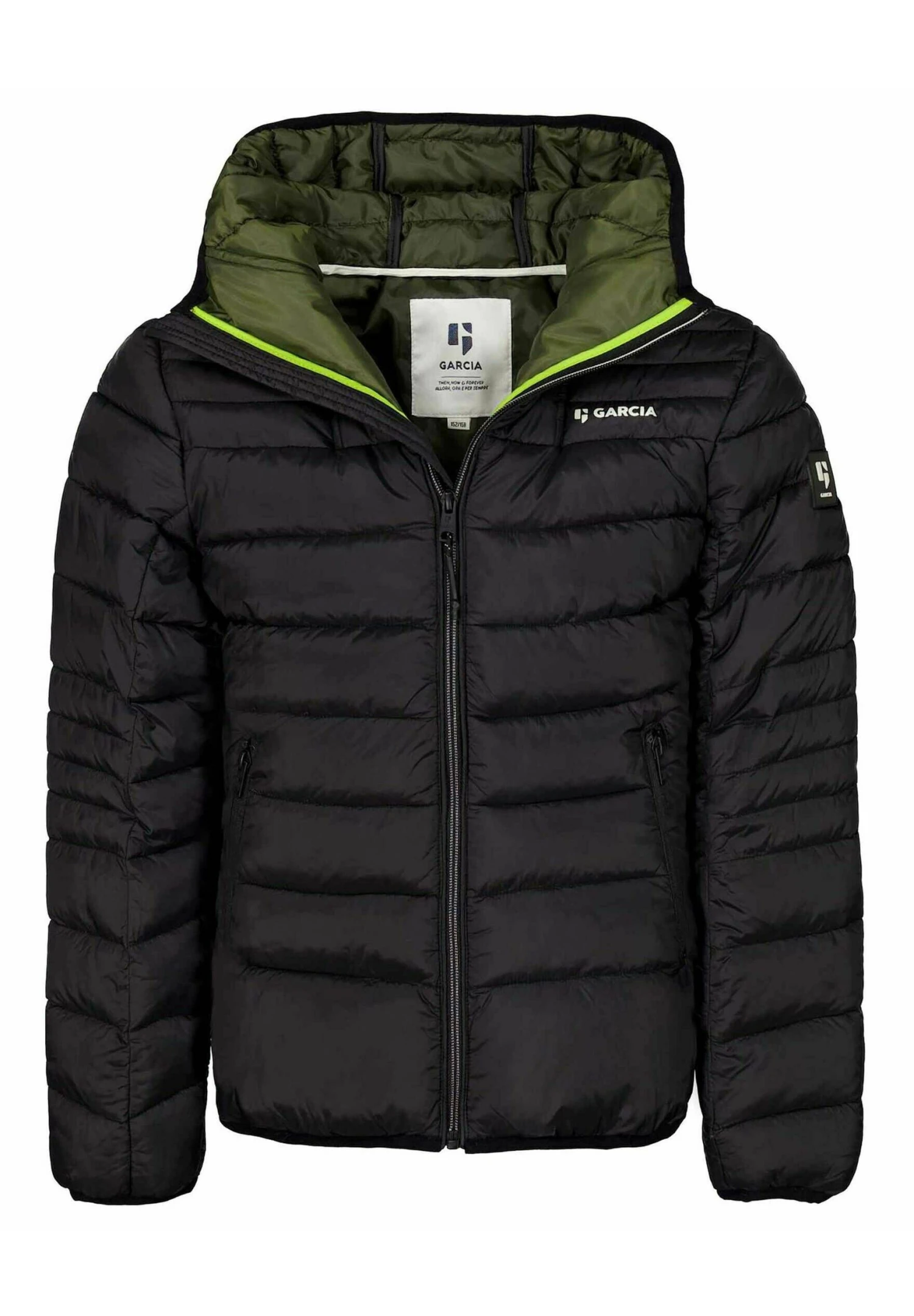 Garcia Winterjas - Schwarz 6 Garcia Winterjas - Schwarz - Afbeelding 4