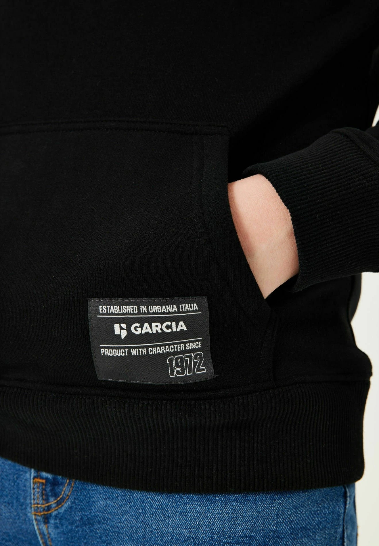 Garcia Hoodie - Off Black 3 Garcia Hoodie - Off Black