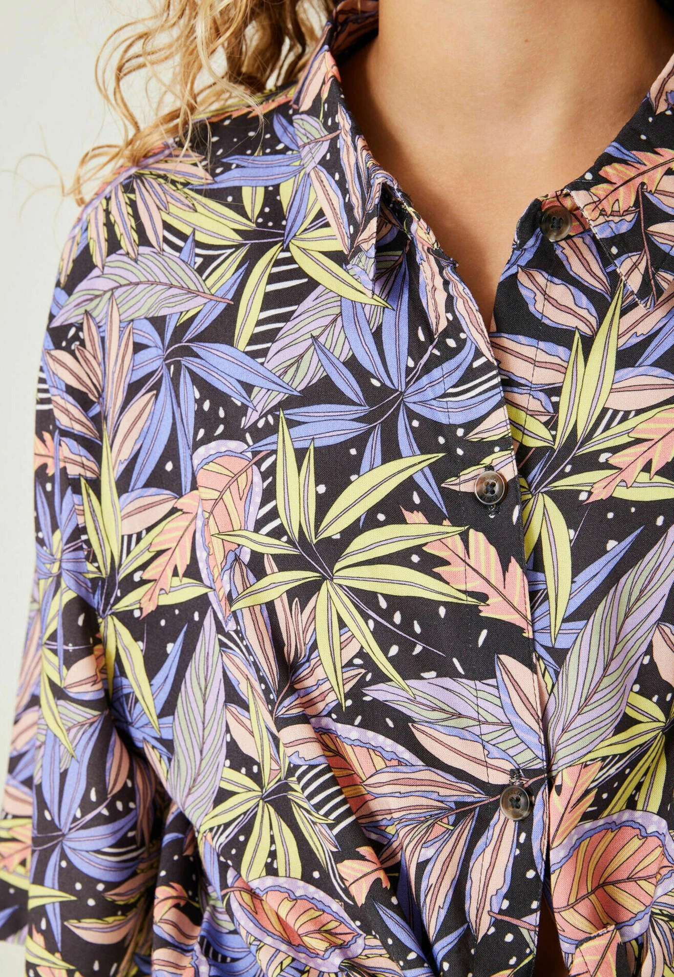 Garcia Overhemdblouse - Dark Grey 3 Garcia Overhemdblouse - Dark Grey