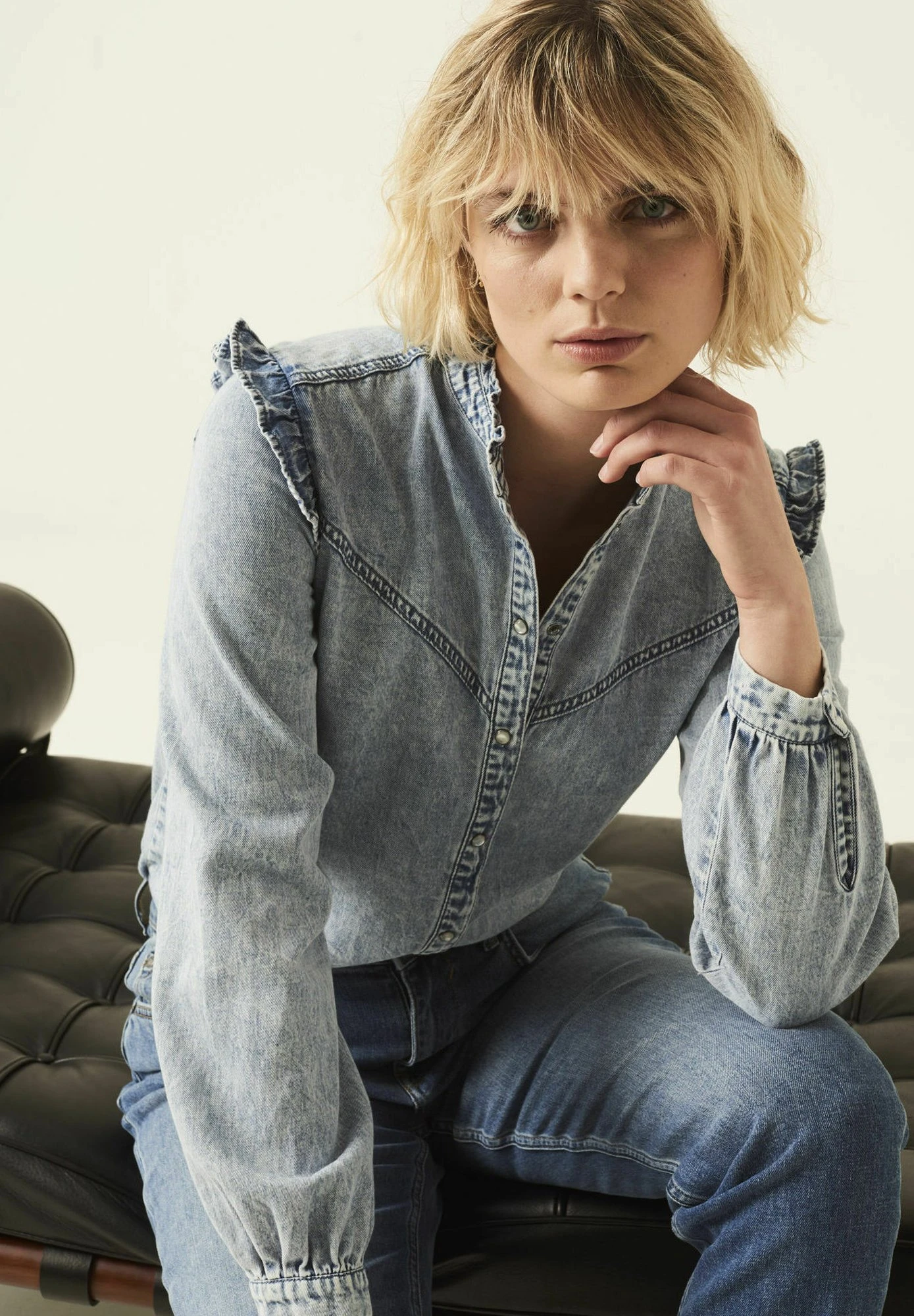 Garcia 295 Luisa - Straight Leg Jeans - Medium Used 5 Garcia 295 Luisa - Straight Leg Jeans - Medium Used - Afbeelding 3