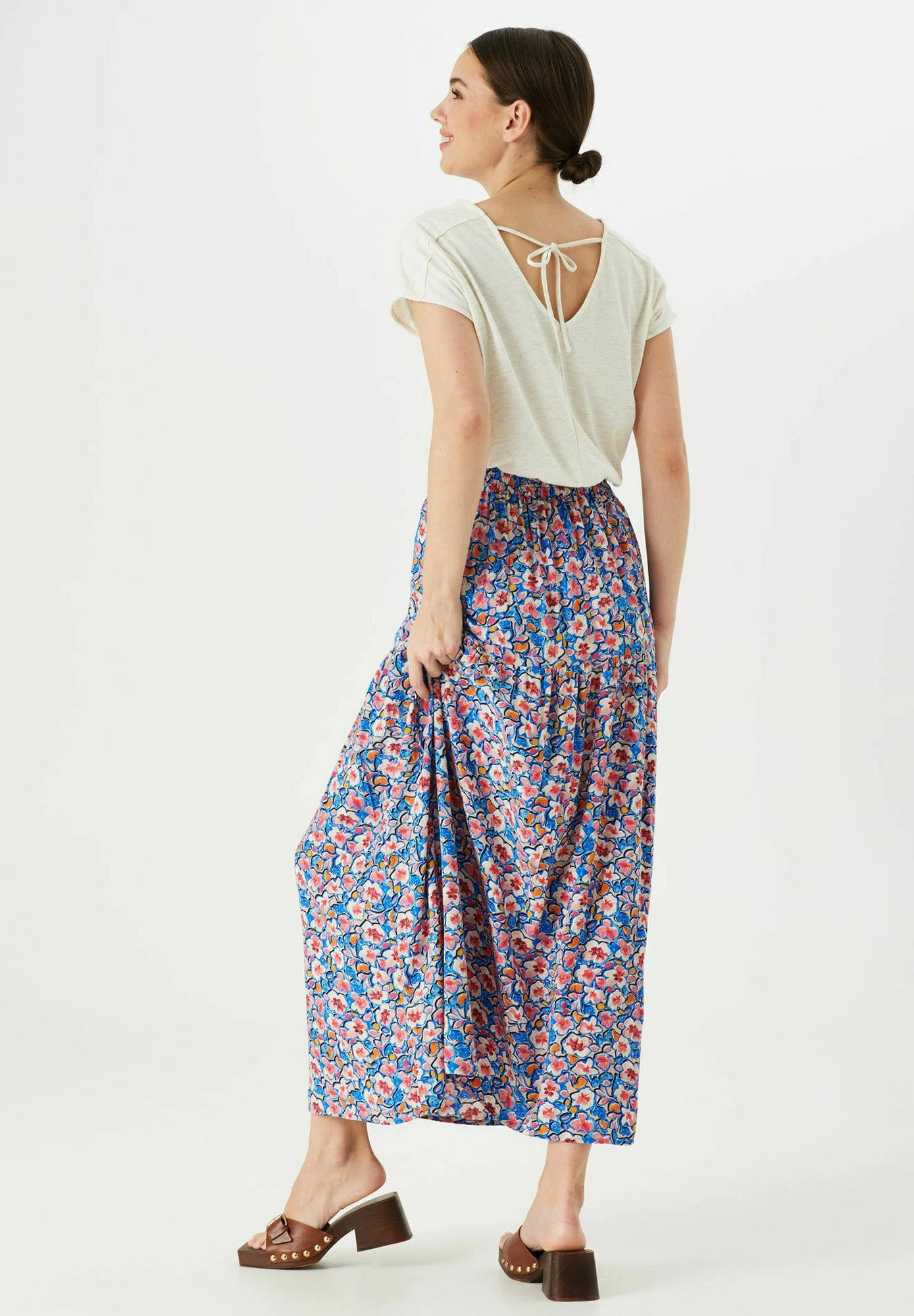 Garcia T-Shirt Print - Off White 5 Garcia T-Shirt Print - Off White - Afbeelding 3