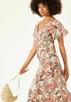 Garcia With Print - Maxi-Jurk - Rouge Red 9 Garcia With Print - Maxi-Jurk - Rouge Red -Clothing 11783b61646e41a7a64a4e822c7e50fd