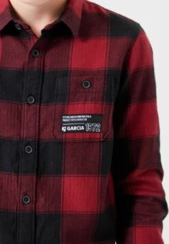 Garcia Checkered- Overhemd - Ruby