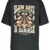 Garcia T-Shirt Print - Dark Grey 2 Garcia T-Shirt Print - Dark Grey -Clothing 1abb5647c18049df9691c75ebd15f3fa