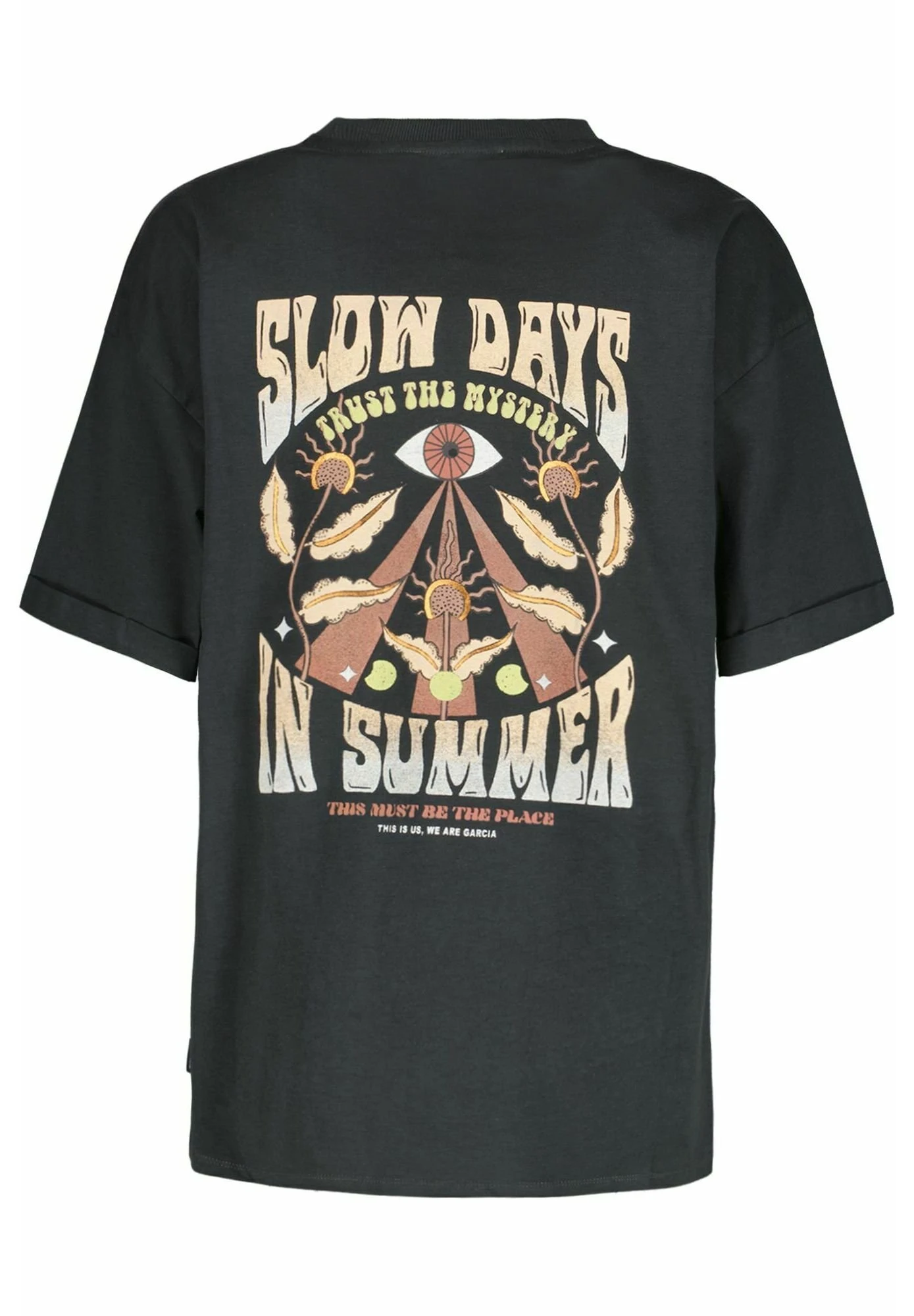 Garcia T-Shirt Print - Dark Grey 3 Garcia T-Shirt Print - Dark Grey