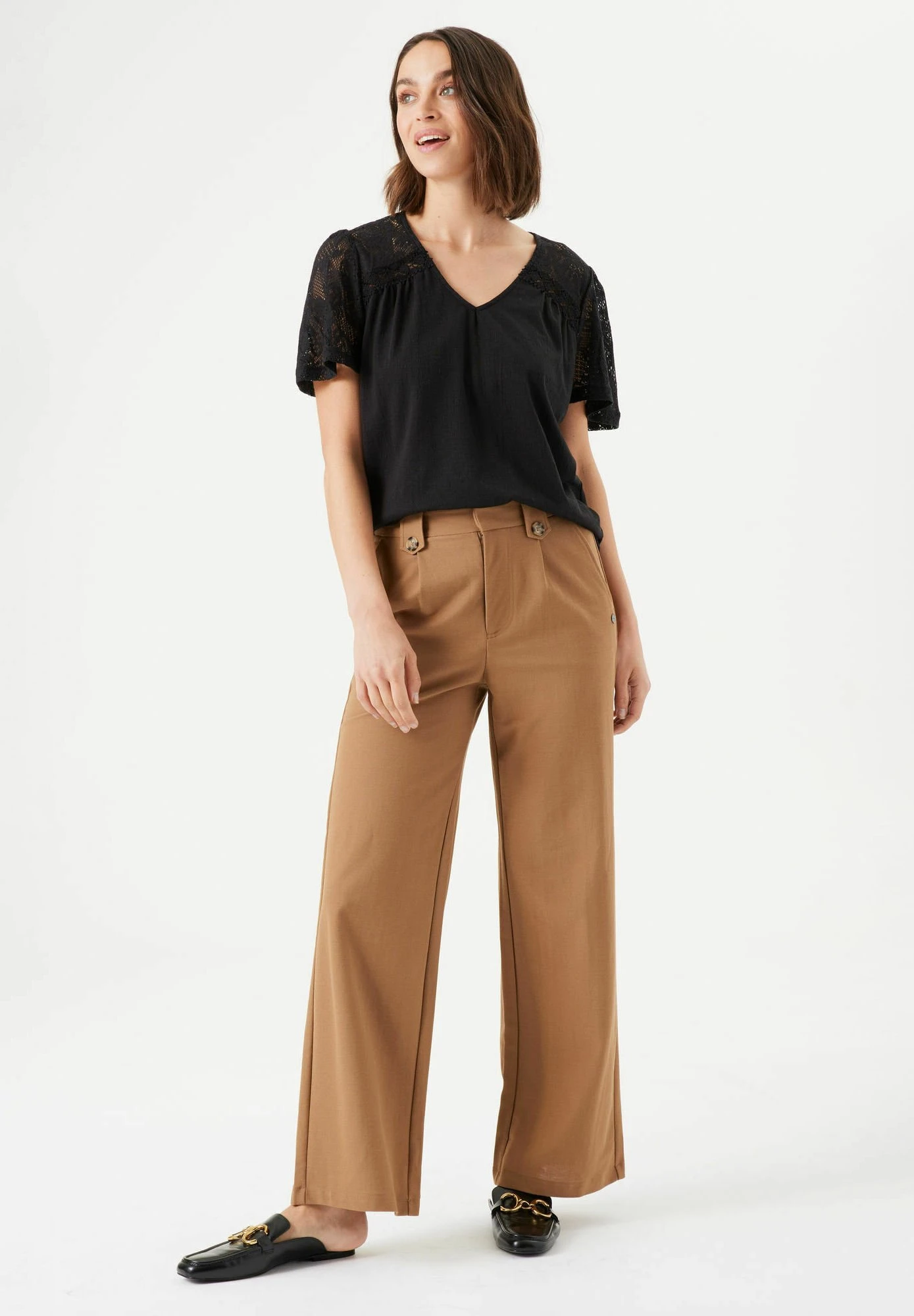 Garcia Blouse - Black 4 Garcia Blouse - Black - Afbeelding 2