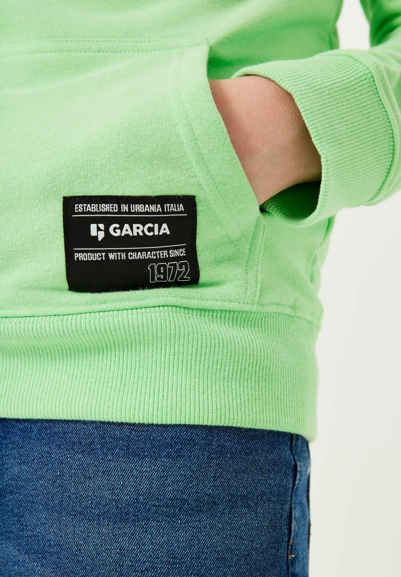 Garcia Hoodie - Green Lizzard 3 Garcia Hoodie - Green Lizzard