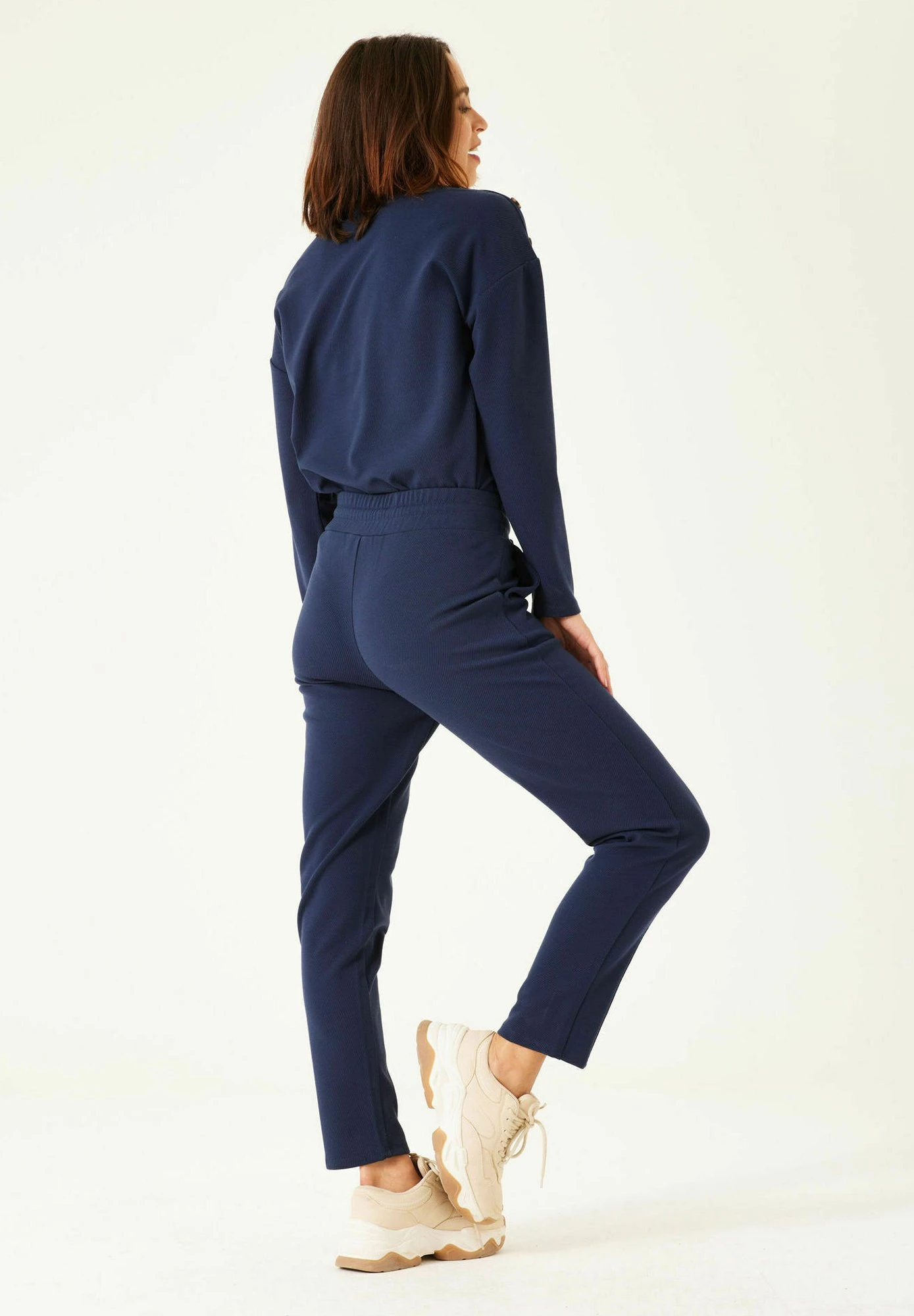 Garcia Trainingsbroek - Navy Peony 4 Garcia Trainingsbroek - Navy Peony - Afbeelding 2