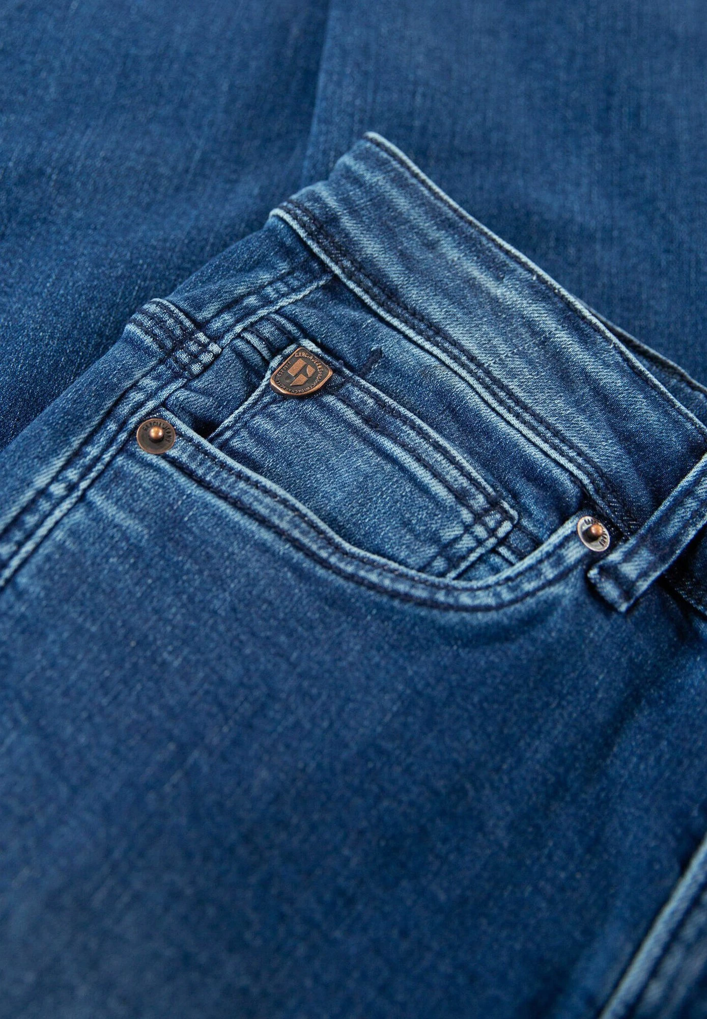 Garcia Slim Fit Jeans - Dark Used 4 Garcia Slim Fit Jeans - Dark Used - Afbeelding 2