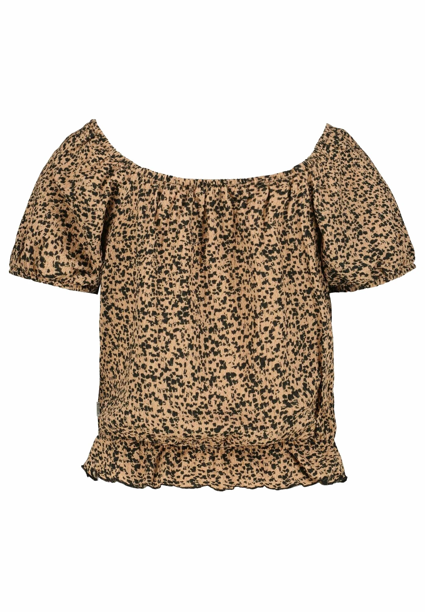 Garcia T-Shirt Print - Warm Tan 4 Garcia T-Shirt Print - Warm Tan - Afbeelding 3