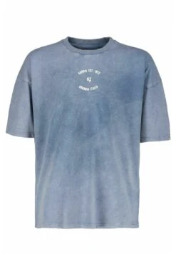 Garcia T-Shirt Print - Blue 7 Garcia T-Shirt Print - Blue -Clothing 29b5eca98ed14608914169bbdd3a39a2