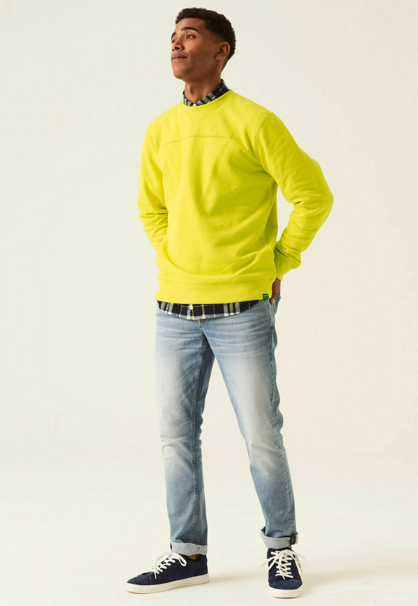 Garcia Sweater - Bright Yellow 3 Garcia Sweater - Bright Yellow