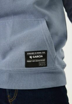 Garcia Hoodie - Blue Grey 7 Garcia Hoodie - Blue Grey -Clothing 31e0af5fd69c47f8a70632211b945c27