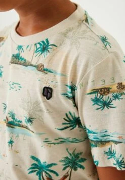 Garcia With Print - T-Shirt Print - Ivory