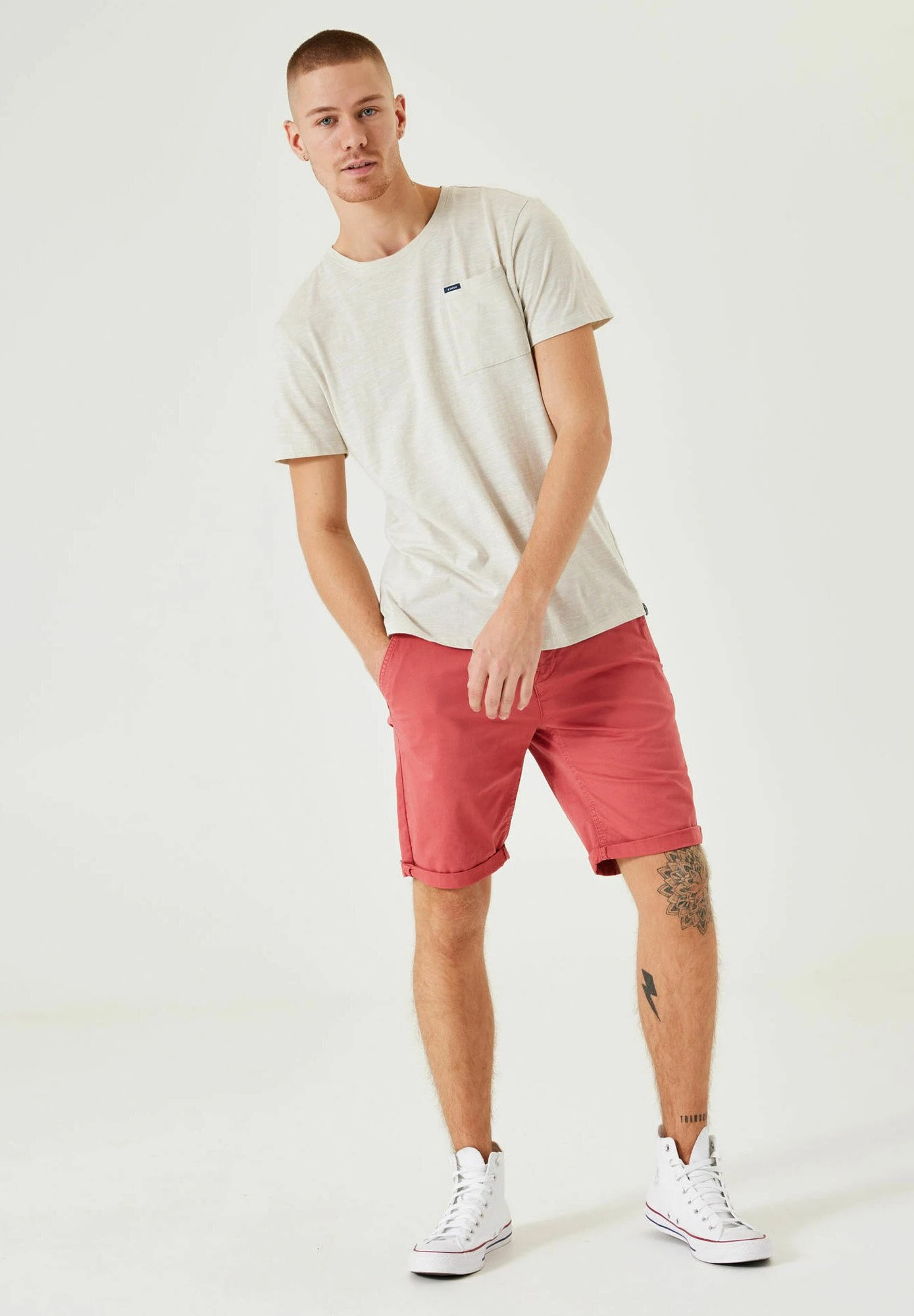 Garcia Z1141 - Shorts - Dusty Cedar 4 Garcia Z1141 - Shorts - Dusty Cedar - Afbeelding 2