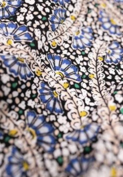 Garcia Print - A-Lijn Rok - Navy Peony -Clothing 37d08a585f044064843abaa0175d7361