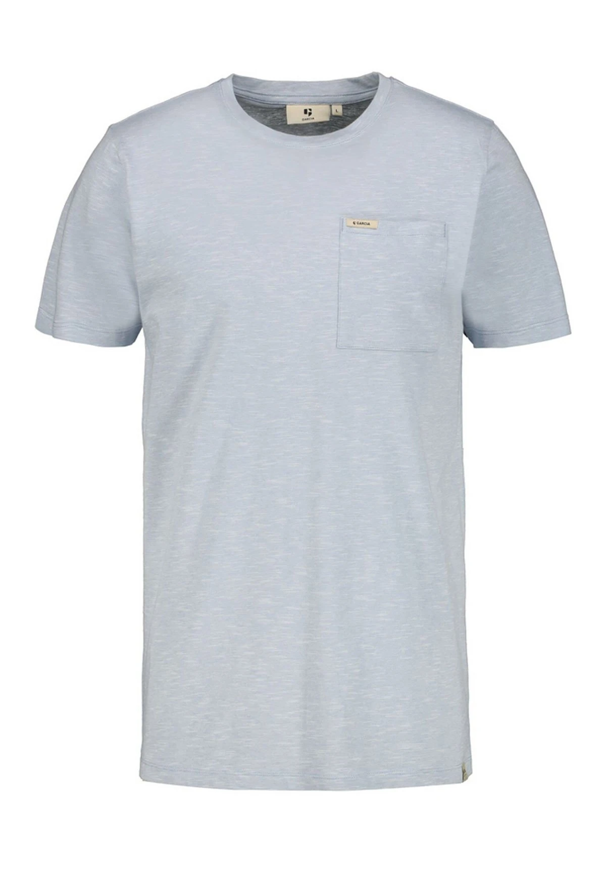 Garcia Rundhals - T-Shirt Basic - Dunkel Blau 7 Garcia Rundhals - T-Shirt Basic - Dunkel Blau - Afbeelding 5