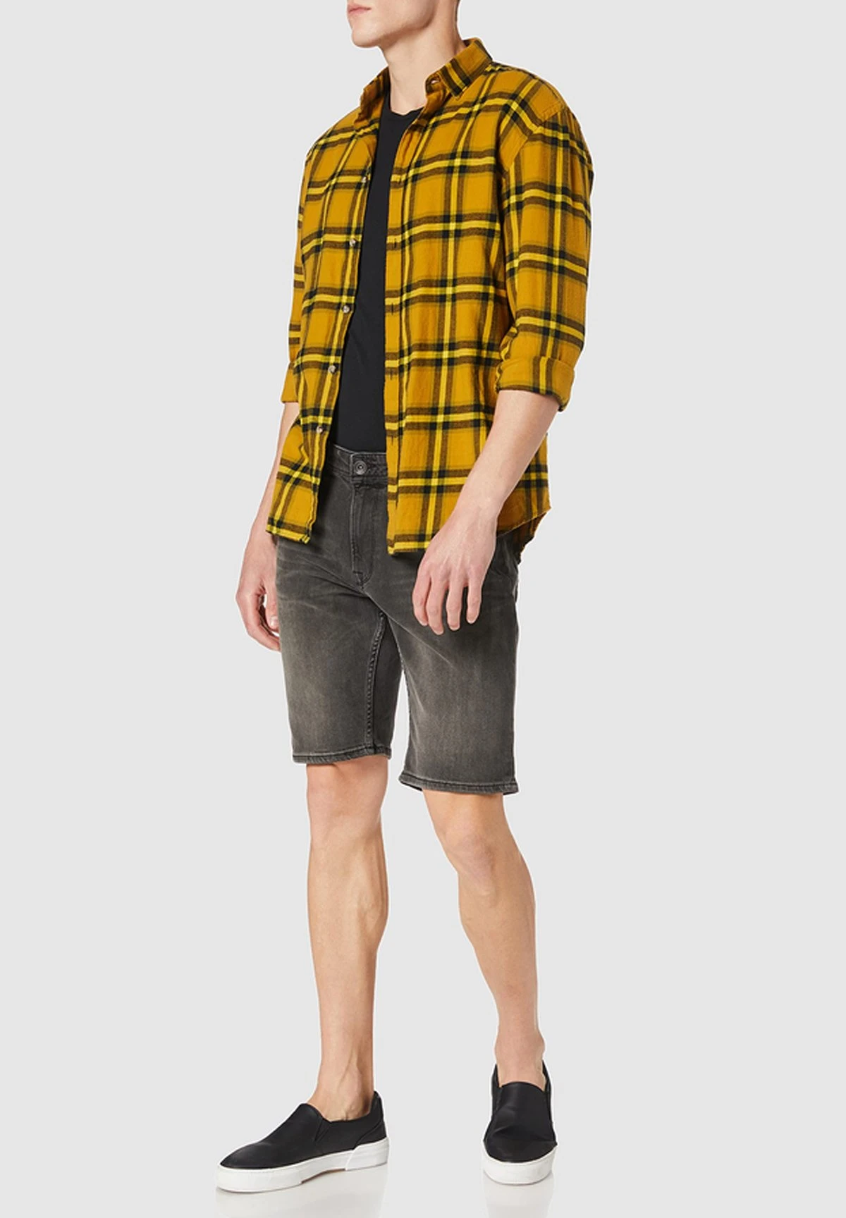 Garcia Jeansshort - Uni 3 Garcia Jeansshort - Uni