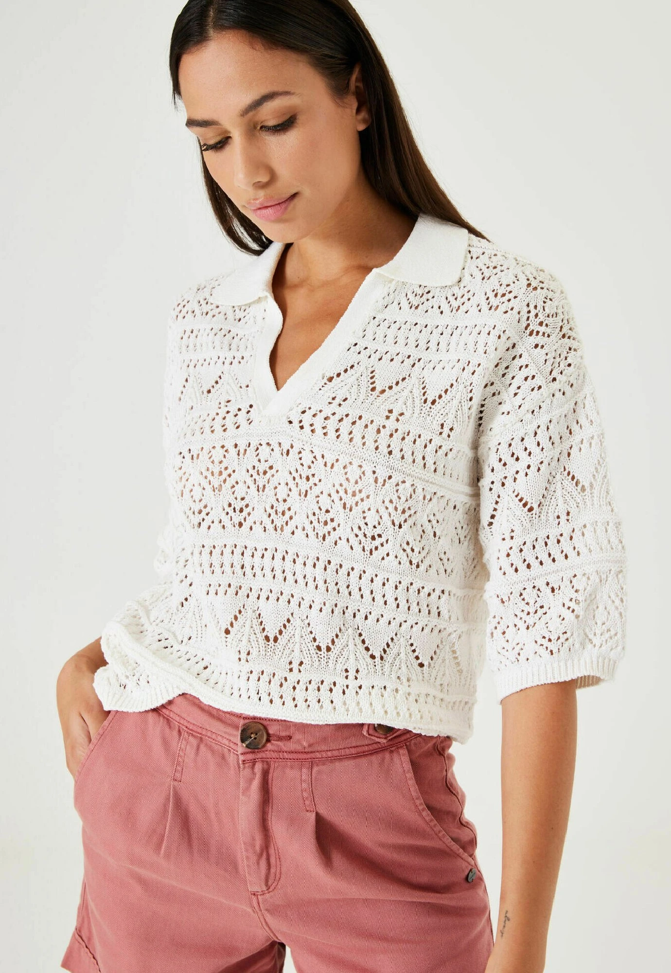 Garcia Trui - Off White 3 Garcia Trui - Off White