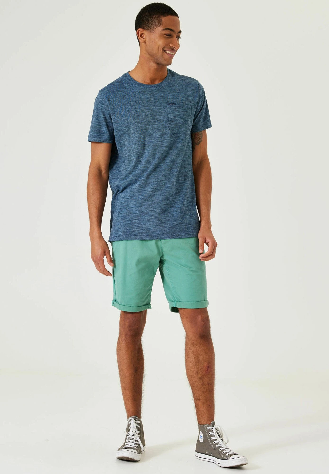 Garcia Shorts - Seafoam 4 Garcia Shorts - Seafoam - Afbeelding 2
