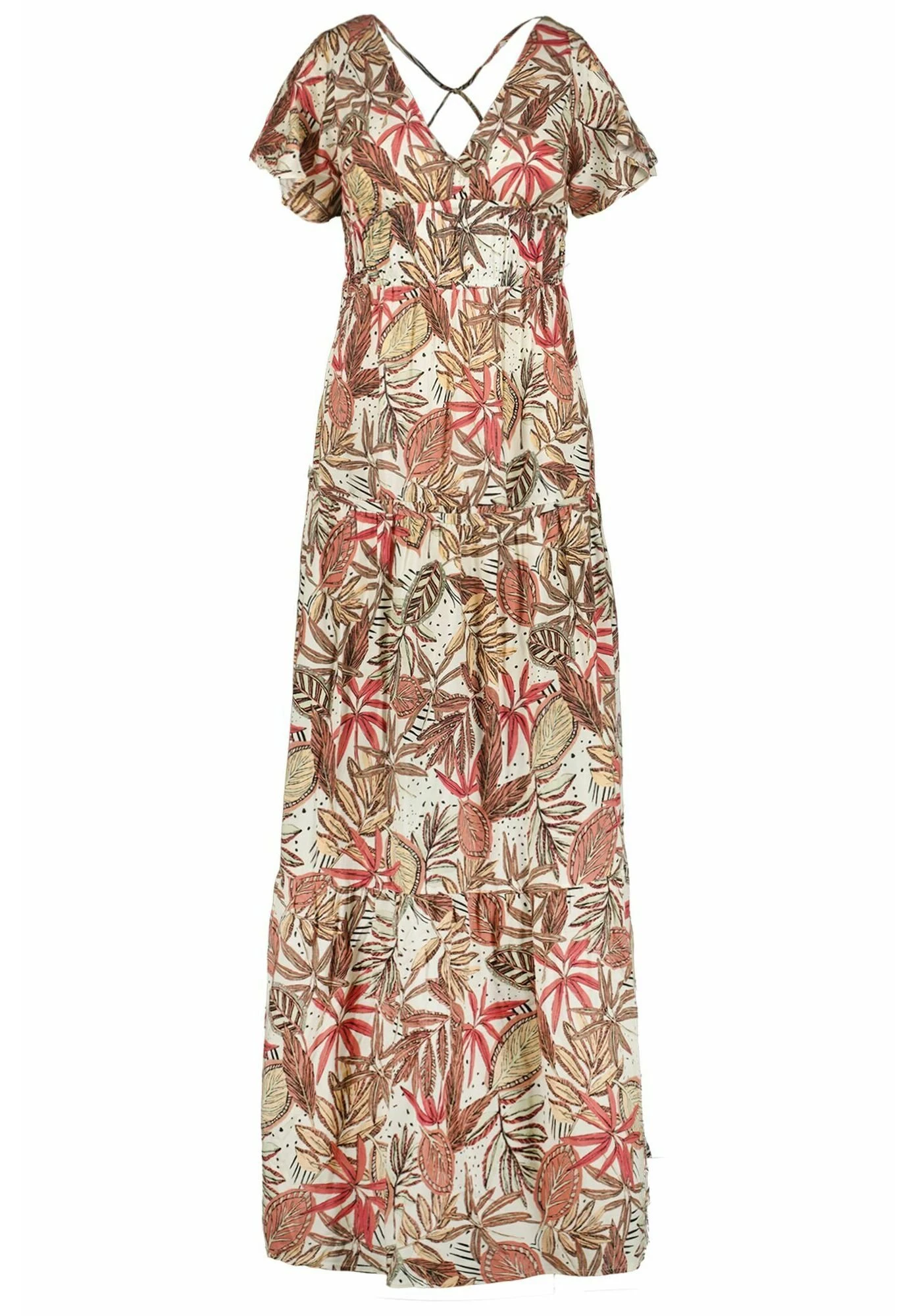 Garcia With Print - Maxi-Jurk - Rouge Red 6 Garcia With Print - Maxi-Jurk - Rouge Red - Afbeelding 4