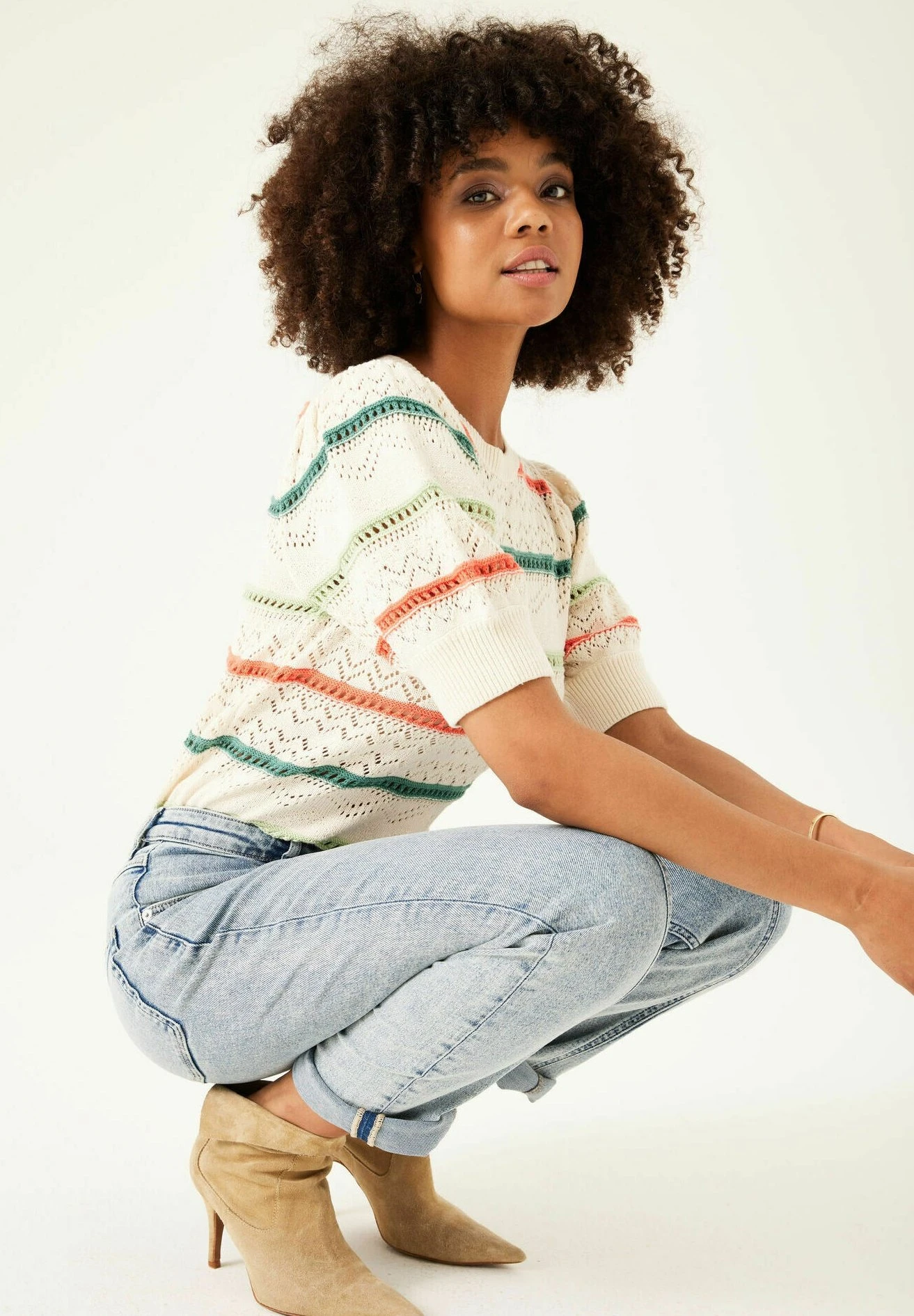 Garcia Slim Fit Jeans - Bleached 6 Garcia Slim Fit Jeans - Bleached - Afbeelding 4