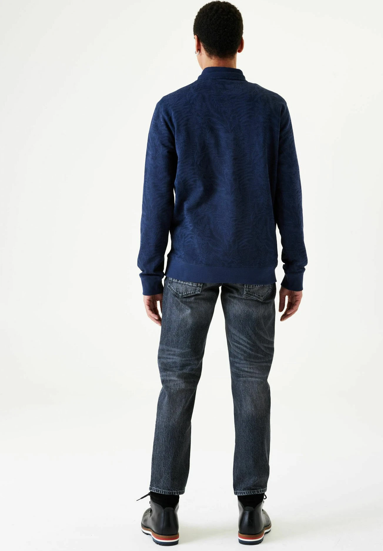 Garcia Sweater - Marine 4 Garcia Sweater - Marine - Afbeelding 2