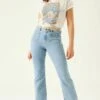 Garcia Flared Jeans - Medium Used 2 Garcia Flared Jeans - Medium Used -Clothing 49275e6dd96d49cda06e14ccdffc8e4d