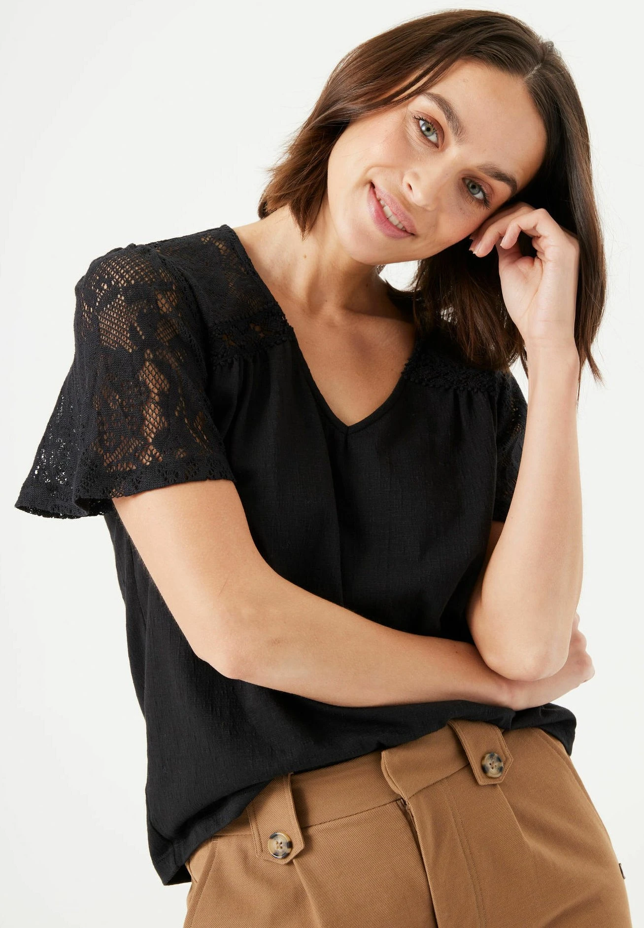 Garcia Blouse - Black 3 Garcia Blouse - Black