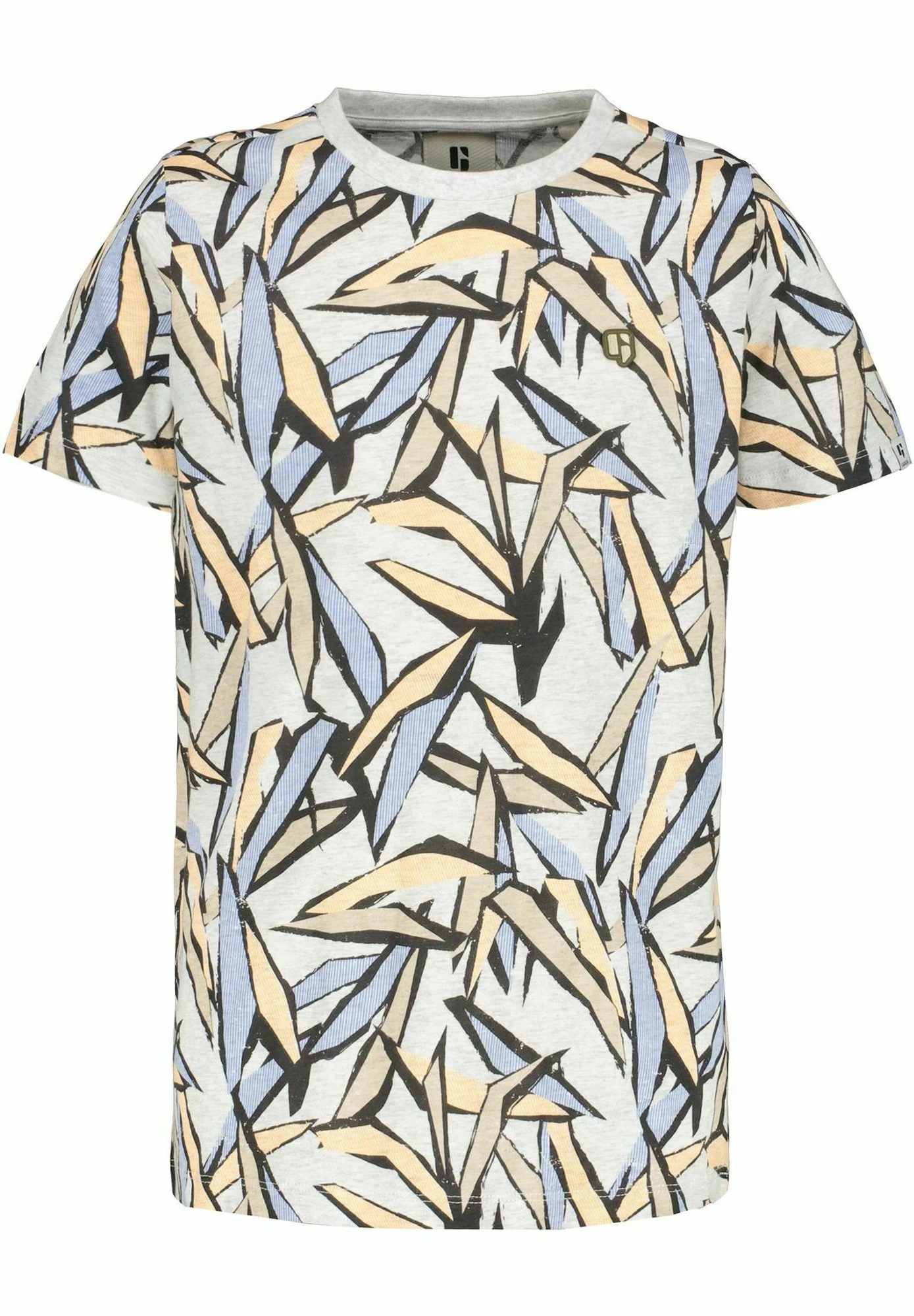 Garcia T-Shirt Print - White Melee 4 Garcia T-Shirt Print - White Melee - Afbeelding 2