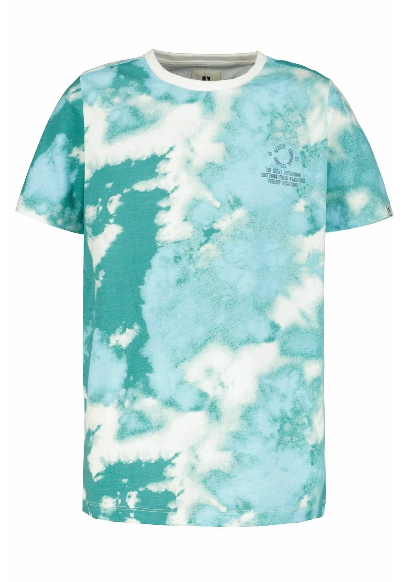 Garcia Tie Dye- T-Shirt Print - Sky Blue 3 Garcia Tie Dye- T-Shirt Print - Sky Blue