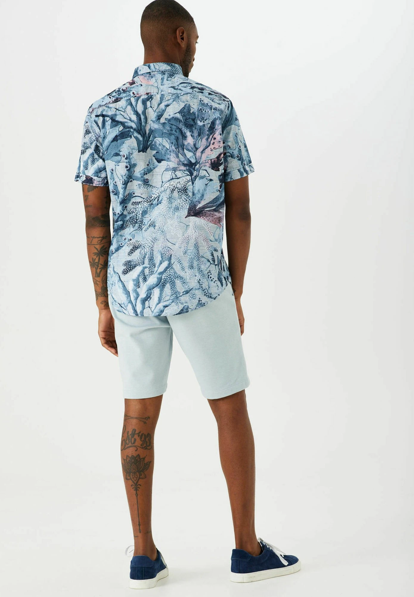 Garcia Shorts - Dusty Blue 4 Garcia Shorts - Dusty Blue - Afbeelding 2