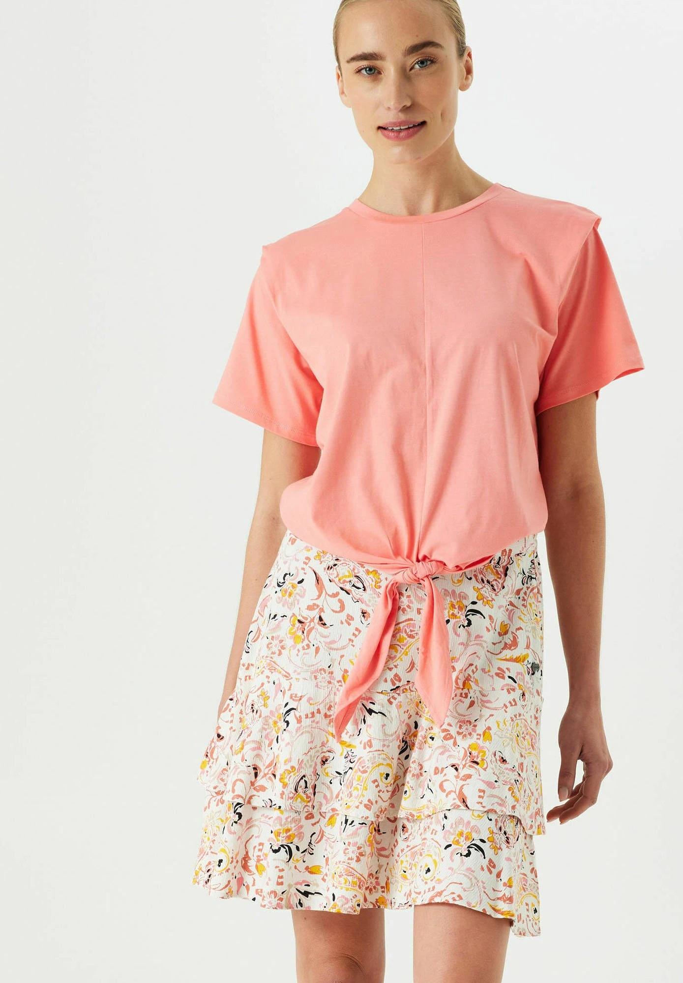 Garcia With Print - A-Lijn Rok - Soft Kit 3 Garcia With Print - A-Lijn Rok - Soft Kit