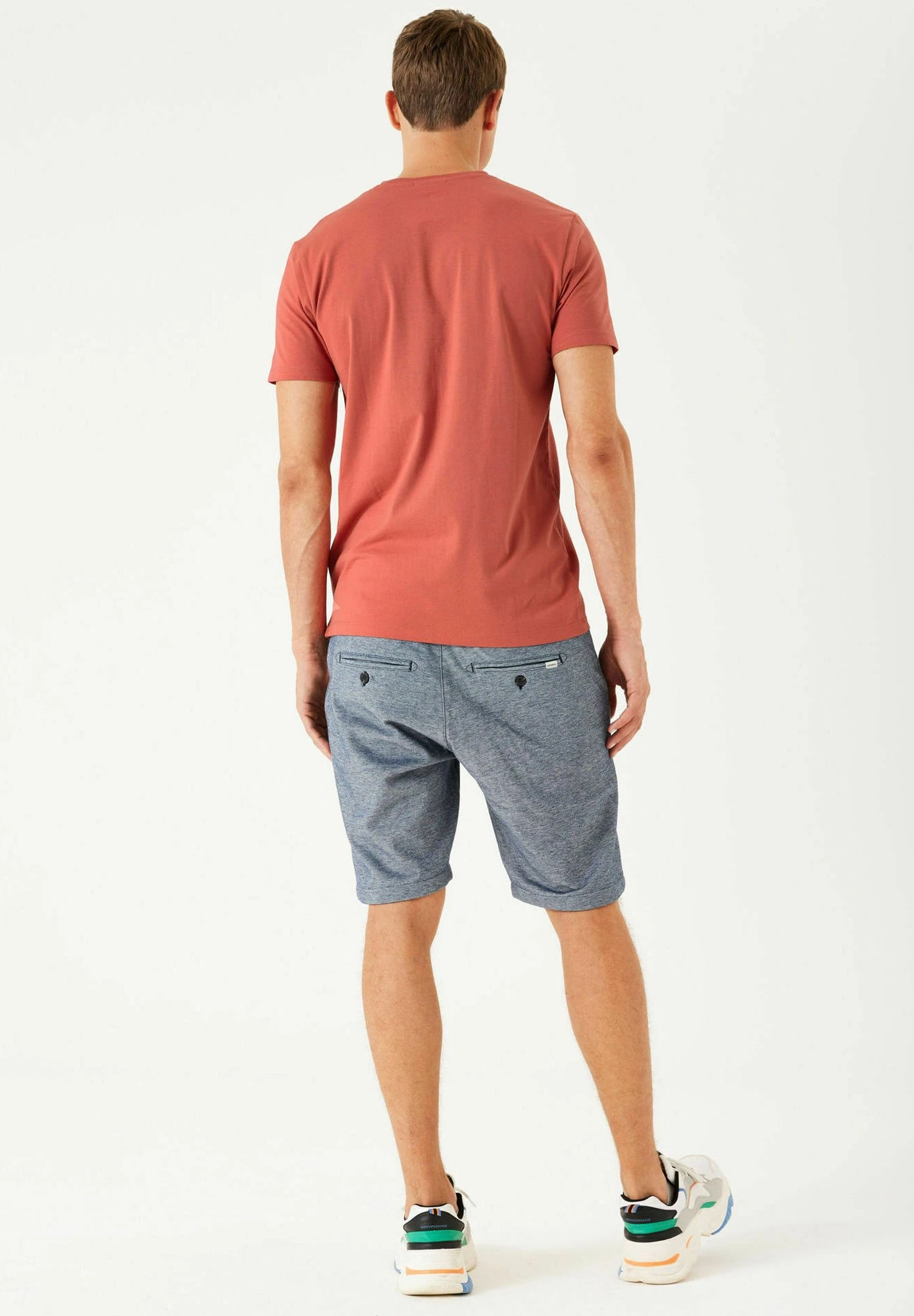 Garcia T-Shirt Print - Dusty Cedar 4 Garcia T-Shirt Print - Dusty Cedar - Afbeelding 2