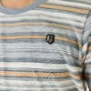 Garcia Striped- T-Shirt Print - Light Blue 1 Garcia Striped- T-Shirt Print - Light Blue -Clothing 561692aca0f84c70a5728b7fc23f24da