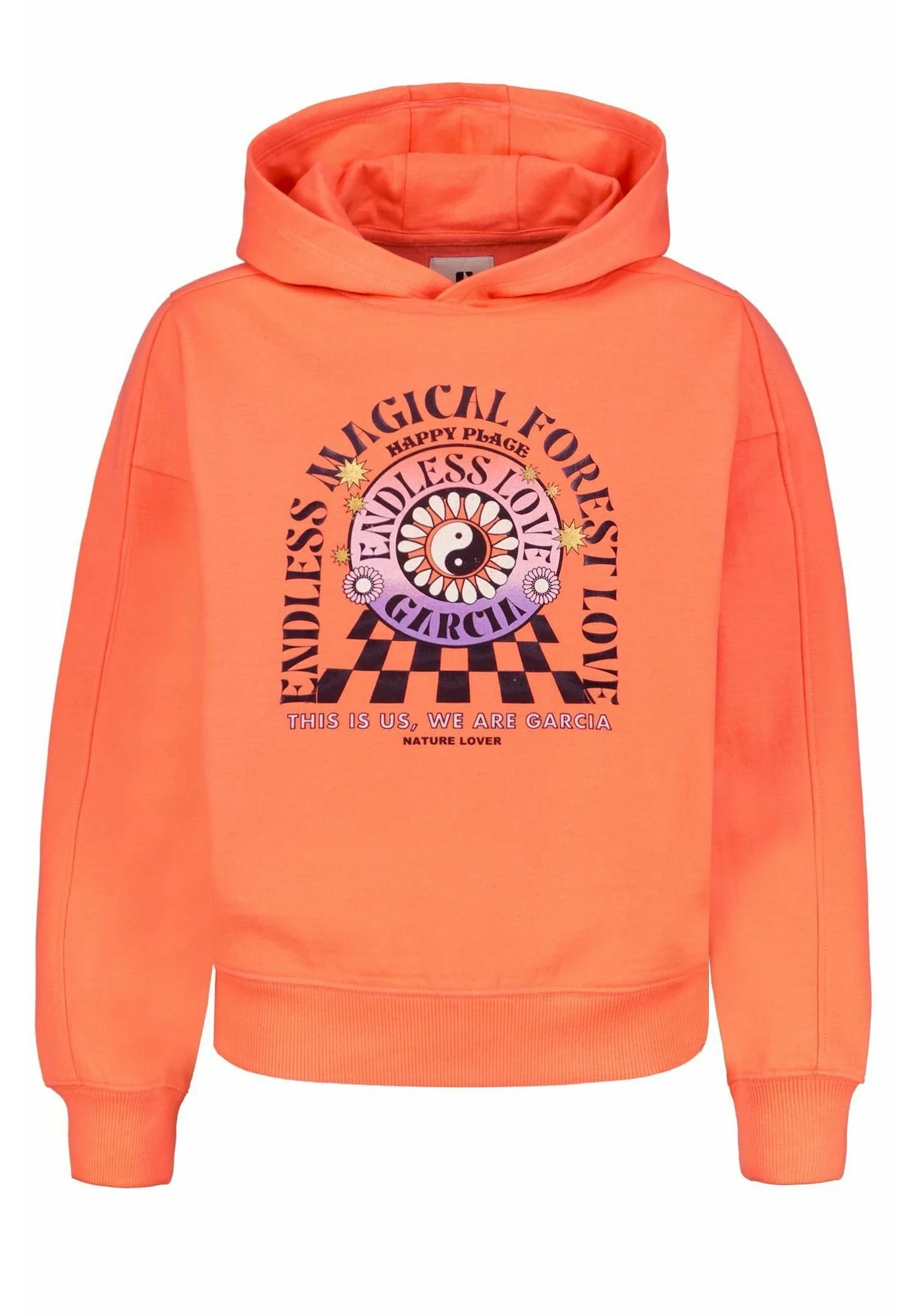 Garcia Hoodie - Blaze Orange 4 Garcia Hoodie - Blaze Orange - Afbeelding 2