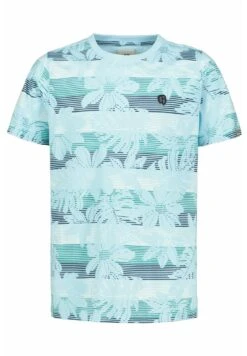 Garcia With Print - T-Shirt Print - Sky Blue