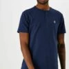 Garcia Henley- T-Shirt Basic - Marine 1 Garcia Henley- T-Shirt Basic - Marine -Clothing 5b7b2f20be4f4df09b0cd5f4a88d5b75