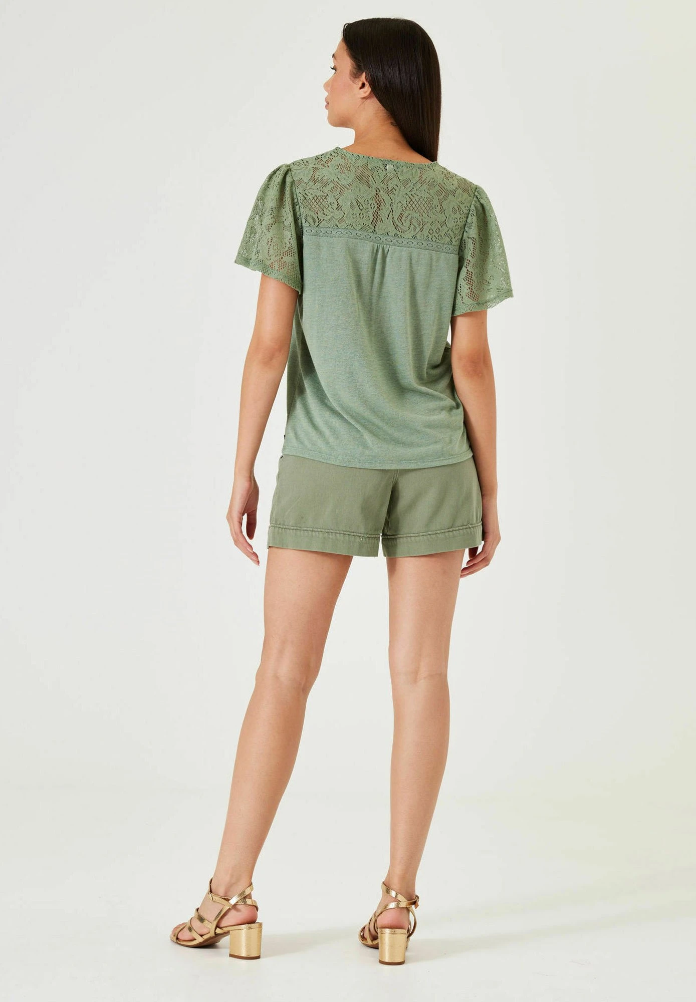 Garcia Jeansshort - Sea Spray 5 Garcia Jeansshort - Sea Spray - Afbeelding 3