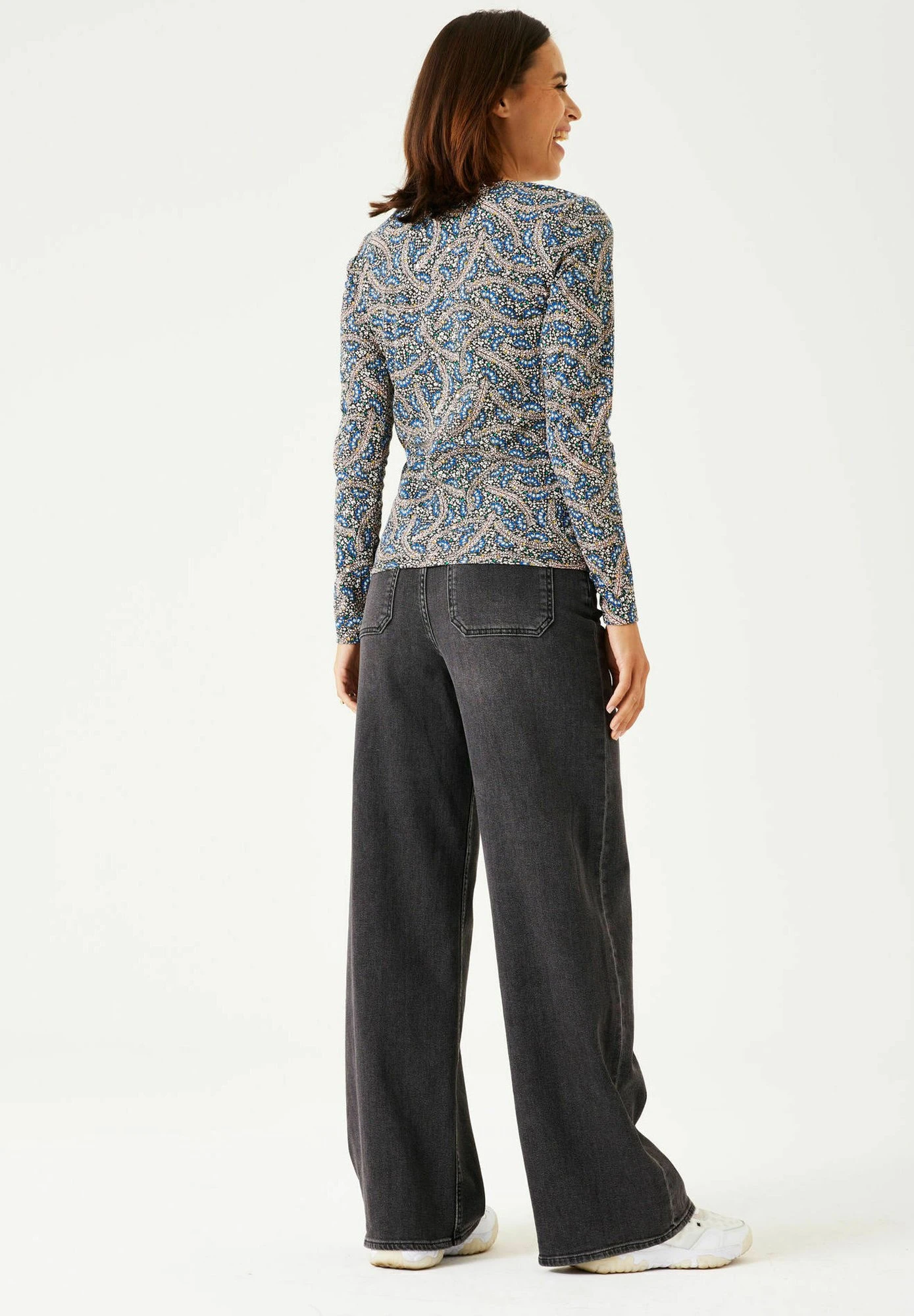 Garcia Longsleeve - Longsleeve - Navy Peony 4 Garcia Longsleeve - Longsleeve - Navy Peony - Afbeelding 2