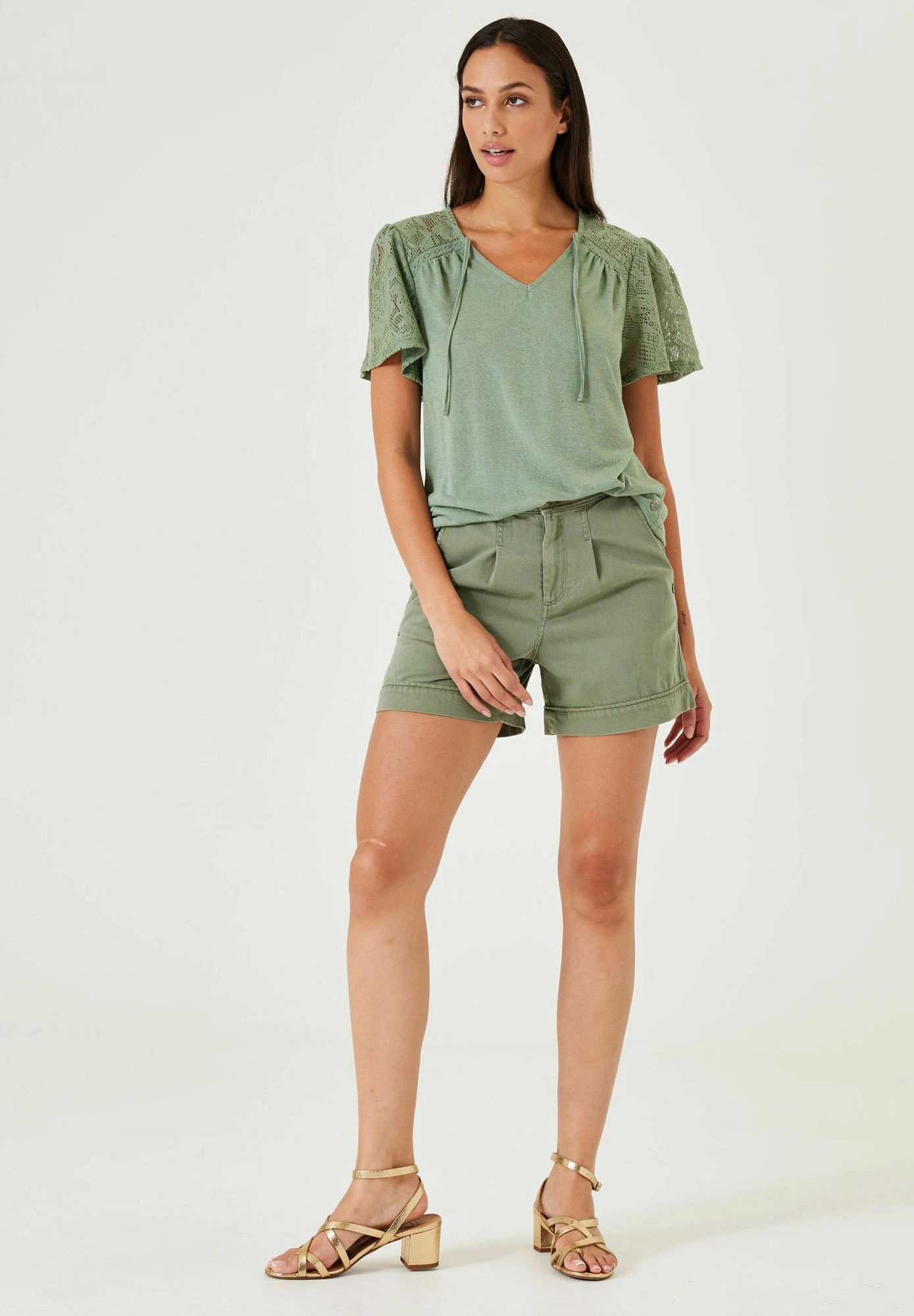 Garcia Jeansshort - Sea Spray 4 Garcia Jeansshort - Sea Spray - Afbeelding 2