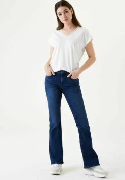 Garcia 245 Celia - Flared Jeans - Dark Used