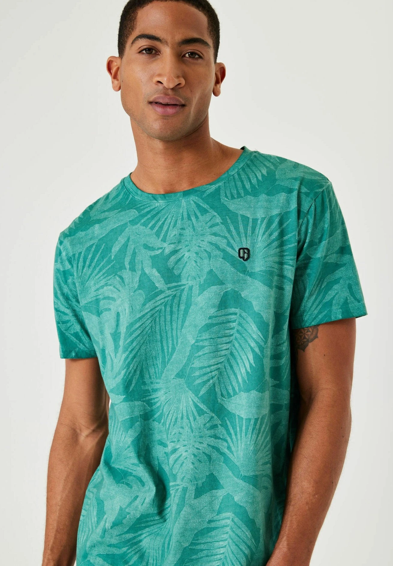 Garcia T-Shirt Print - Seafoam 3 Garcia T-Shirt Print - Seafoam